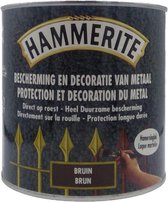 Hammerite Bruin Hamerslag Lak - 2,5 Liter