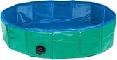 Hondenzwembad Doggy Splash blauw/groen 160 x 160 x 30 cm