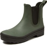 Gevavi Boots - 4200 Dames Enkellaars - Enkellaarsjes - Sebs groen/zwart - Maat 38