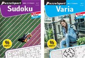 Puzzelsport - Puzzelboekenset - Sudoku 2-4* & Varia 2*  - Nr.1
