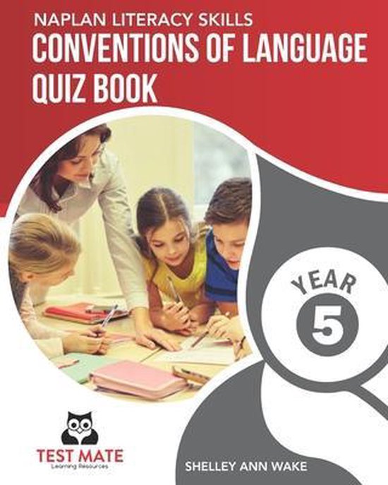 NAPLAN LITERACY SKILLS Conventions of Language Quiz Book Yea ... - cover