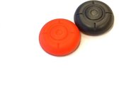 Thumb Grips | Thumb Sticks | Gaming Thumbsticks | Geschikt voor Nintendo Switch & Lite | 1 Set = 2 Thumbgrips | Thumbgrip | Rood/Zwart