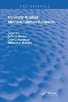 Routledge Revivals- Clinically Applied Microcirculation Research