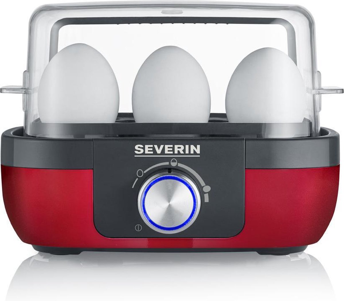 Severin EK 3168 - Eierkoker - Rood