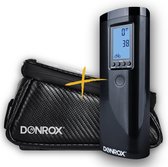 Donrox Ride F511 + F500 - Compressor Bandenpomp + Fietstas Telefoonhouder - Elektrische fietspomp