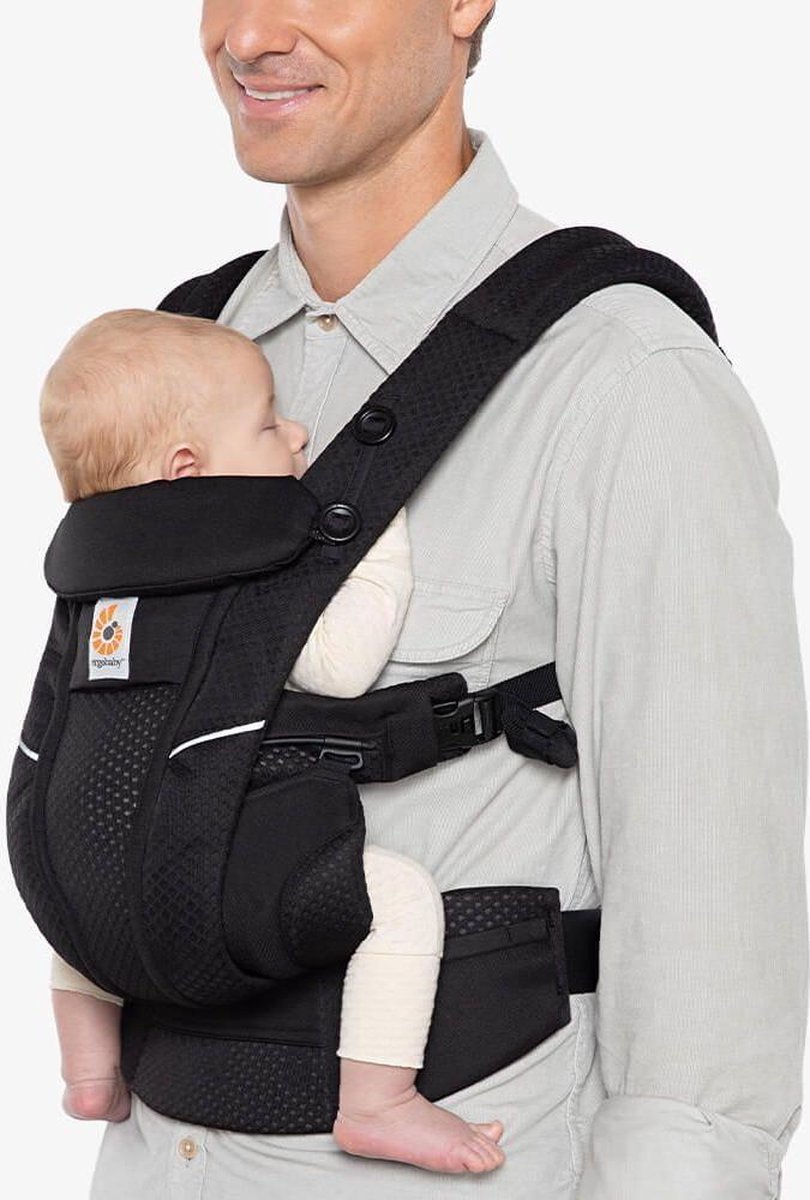 Ergobaby Draagzak Omni 360 - Breeze - Onyx Black – foto 2