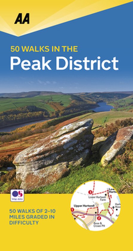 50 Walks in Peak District AA 50 Walks - cover