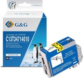 G&G Epson 34XL Inktcartridge Zwart - Huismerk