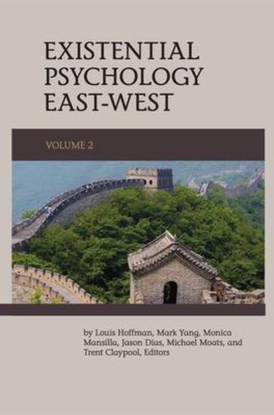 Existential Psychology East-West (Volume 2) - cover