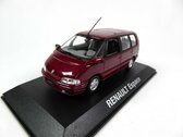 Renault 1991 Espace (Rood) (10 cm) 1/43 Norev - Modelauto - Schaalmodel - Model auto - Miniatuurauto - Miniatuur autos