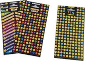 Smiley sticker set - Multicolor - Papier - Set van 2 - Assorti