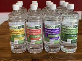 KieselGreen 12 Liter Bio-Ethanol Aromamix (Vanille, Rozen, Lavendel, Geurloos) - Bioethanol 96.6%, Veilig voor Sfeerhaarden en Tafelhaarden, Milieuvriendelijk - Premium Kwaliteit E