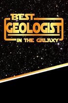 The Best Geologist in the Galaxy: Isometric Dot Paper Notebook Book 120 Pages 6''x9''