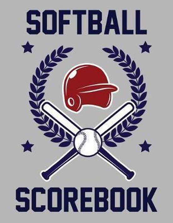Softball Scorebook 100 Scoring Sheets For Softball Games, Francis
