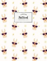 Notebook: Llamazing Llama ★ Personal Notes ★ Daily Diary ★ Office Supplies 8.5 X 11 - Big Notebook 150 Pages C