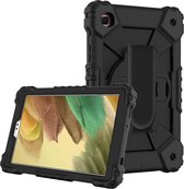 Heavy Duty Case - Samsung Galaxy Tab A7 Lite Hoesje - Zwart