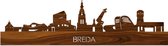 Skyline Breda Palissander hout  - 120 cm - Woondecoratie design - Wanddecoratie met LED verlichting