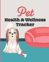 Pet Health & Wellness Tracker: Light Brown Shih Tzu, Record Allergies, Immunizations, Medications, Treatment History, Feedings, Behavior, Pet Sitter