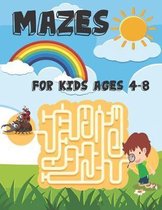 Mazes for Kids Ages 4-8: An Amazing Maze Activity Book for Kids (Maze Books for Kids)