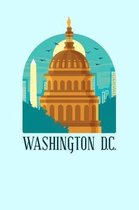 Washington D.C.: 6x9 Graph Paper Notebook, 120 pages