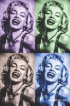 Mommy-To-Do: Stay at Home Mom to Do List Notebook 6x9 125 Pages Glossy Finish Marilyn Monroe Colors