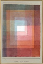 JUNIQE - Poster met kunststof lijst Klee - White Framed Polyphonically