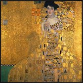 JUNIQE - Poster met kunststof lijst Klimt - Portrait of Adele