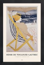 JUNIQE - Poster in houten lijst Henri de Toulouse-Lautrec - La