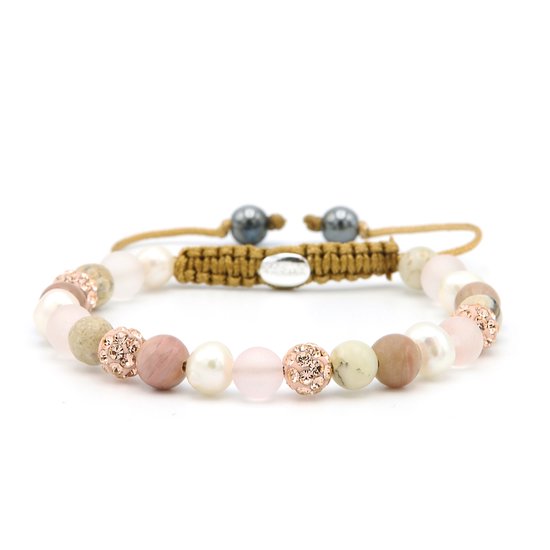 Karma Dames Armband Steen - Champagne