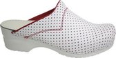 Sanita SAN-FLEX Model 314 Perfo O.H. - Wit-Rood 8116 - 35
