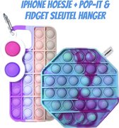 Ultrasativa® Apple iPhone7/8 Plus Pop It Hoesje – Simple Dimple - P