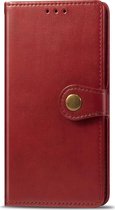 Xiaomi Mi 9T Pro Hoesje - Mobigear - Snap Button Serie - Kunstlederen Bookcase - Rood - Hoesje Geschikt Voor Xiaomi Mi 9T Pro