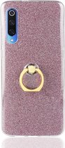 Mobigear Glitter Ring TPU Backcover Hoesje - Geschikt voor Xiaomi Mi 9 - Roségoud