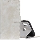 Xiaomi Redmi 7 Hoesje - Mobigear - Basic Serie - Kunstlederen Bookcase - Wit - Hoesje Geschikt Voor Xiaomi Redmi 7