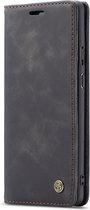 OnePlus 7 Pro Hoesje - Caseme - Serie - Kunstlederen Bookcase - Bruin - Hoesje Geschikt Voor OnePlus 7 Pro