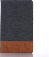 Samsung Galaxy Tab A 10.1 (2019) Hoes - Mobigear - Two-Tone Serie - Kunstlederen Bookcase - Zwart - Hoes Geschikt Voor Samsung Galaxy Tab A 10.1 (2019)