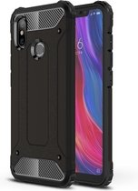 Mobigear Outdoor Hardcase voor de Xiaomi Mi 8 - Zwart