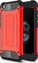 Xiaomi Redmi Go Hoesje - Mobigear - Outdoor Serie - Hard Kunststof Backcover - Rood - Hoesje Geschikt Voor Xiaomi Redmi Go
