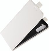 OnePlus Nord Hoesje - Mobigear - Serie - Kunstlederen Flipcase - Wit - Hoesje Geschikt Voor OnePlus Nord