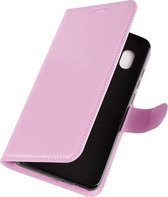 Mobigear Classic Bookcase Hoesje - Geschikt voor Alcatel 1B 2020 - Roze