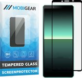 Mobigear Gehard Glas Ultra-Clear Screenprotector voor Sony Xperia 10 II - Zwart