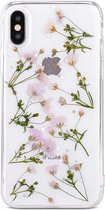 Apple iPhone XS Max Hoesje - Mobigear - Design Serie - TPU Backcover - Paars - Hoesje Geschikt Voor Apple iPhone XS Max