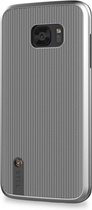 Samsung Galaxy S7 Edge Hoesje - STI:L - Chain Veil Serie - Hard Kunststof Backcover - Zilver - Hoesje Geschikt Voor Samsung Galaxy S7 Edge
