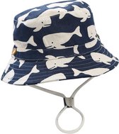 Guinness Typisch eend Bucket hat - Kind - Jungle - Blauw - 48-50cm - 1 t/m 3 jaar - Zonnehoedje -  UV | bol.com