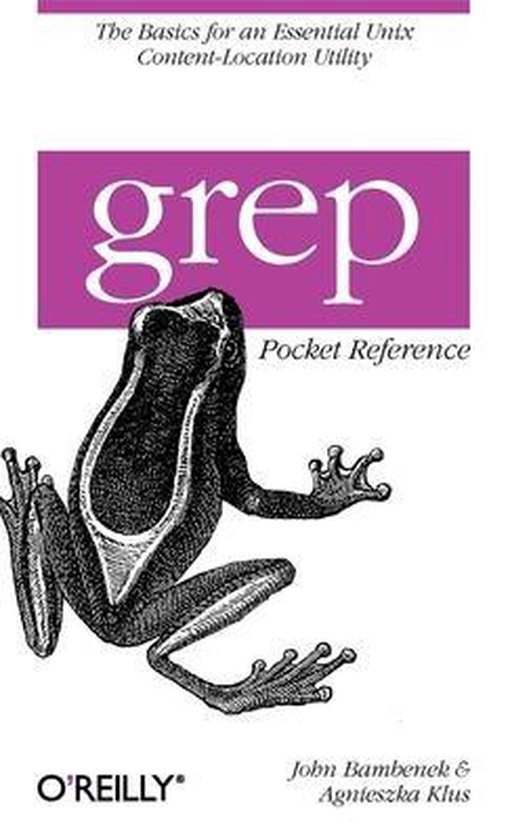 grep Pocket Reference - cover