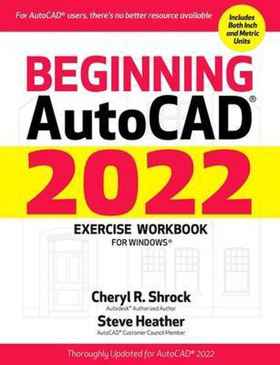 Beginning AutoCAD® 2022 Exercise Workbook - cover