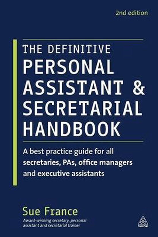 The Definitive Personal Assistant & Secretarial Handbook - cover