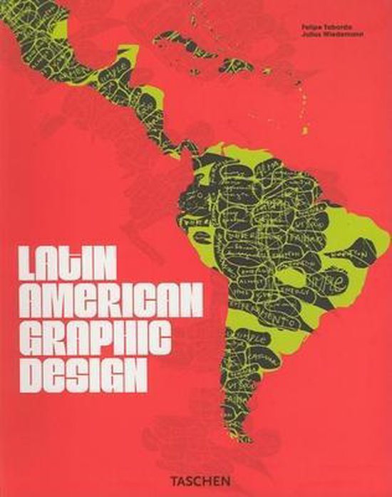 Cover van het boek 'Latin American Graphic Design' van Julius Wiedemann