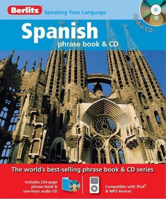 Berlitz: Spanish Phrase Book & Cd - cover
