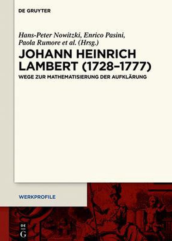 Johann Heinrich Lambert (17281777) 9783110645910 Boeken
